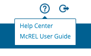 Icon to access new online help